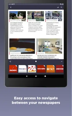 Croatian Newspapers android App screenshot 0